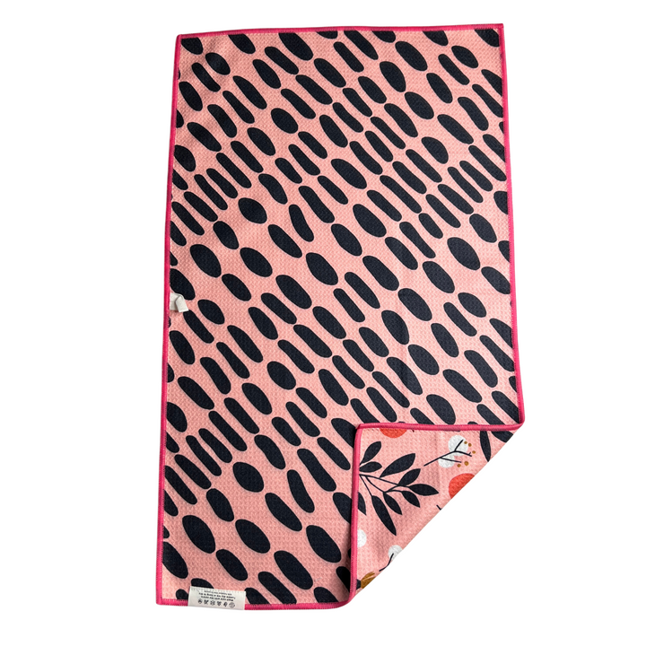 Pom-tastic | Waffle Weave Microfiber Towels Kitchen & Bath Hand Towels Reversible Hand Towel | Towel Collective | Cody, WY