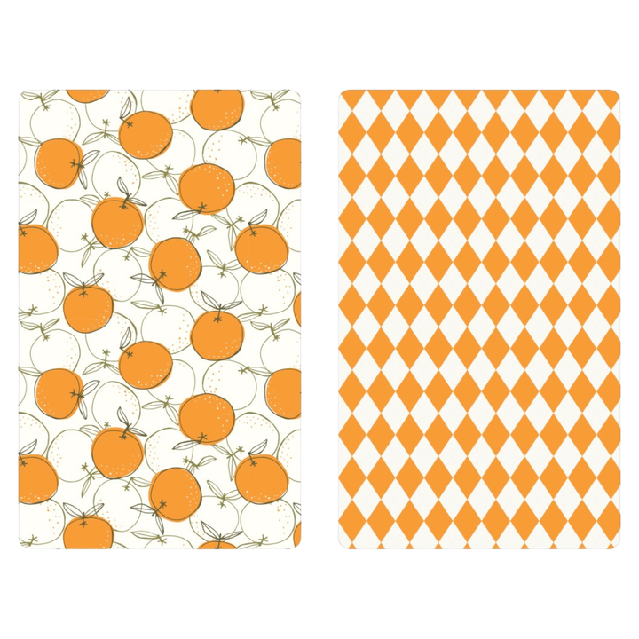 Dressed in Orange | Waffle Weave Microfiber Towels Kitchen & Bath Hand Towels Reversible Hand Towel | Towel Collective | Cody, WY