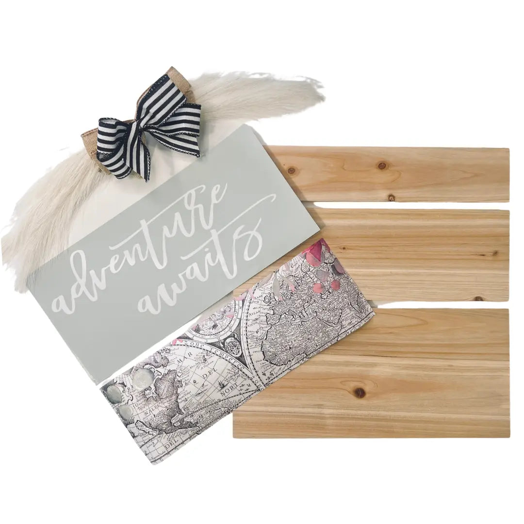 Seize the Door | Interchangeable Door Sign | Welcome Decor Reversible Hand Towel | Towel Collective | Cody, WY