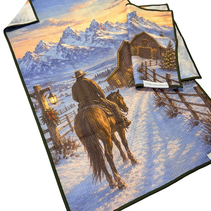 Home for Christmas | Waffle Weave Microfiber Towels Kitchen & Bath