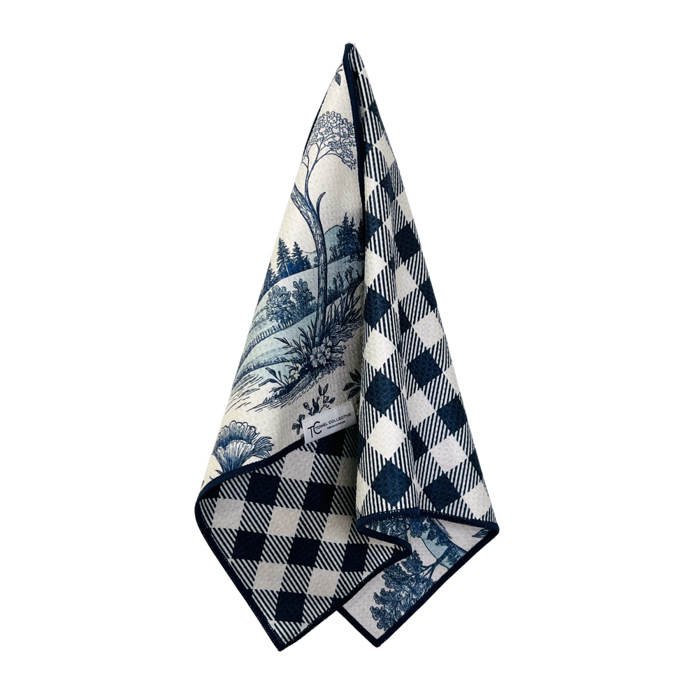 Countryside | Waffle Weave Microfiber Towels Kitchen & Bath Hand Towels Reversible Hand Towel | Towel Collective | Cody, WY