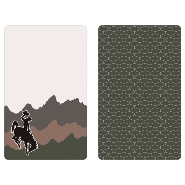 Adobe Cowboy | Waffle Weave Microfiber Towels Kitchen & Bath Reversible Hand Towel | Towel Collective | Cody, WY