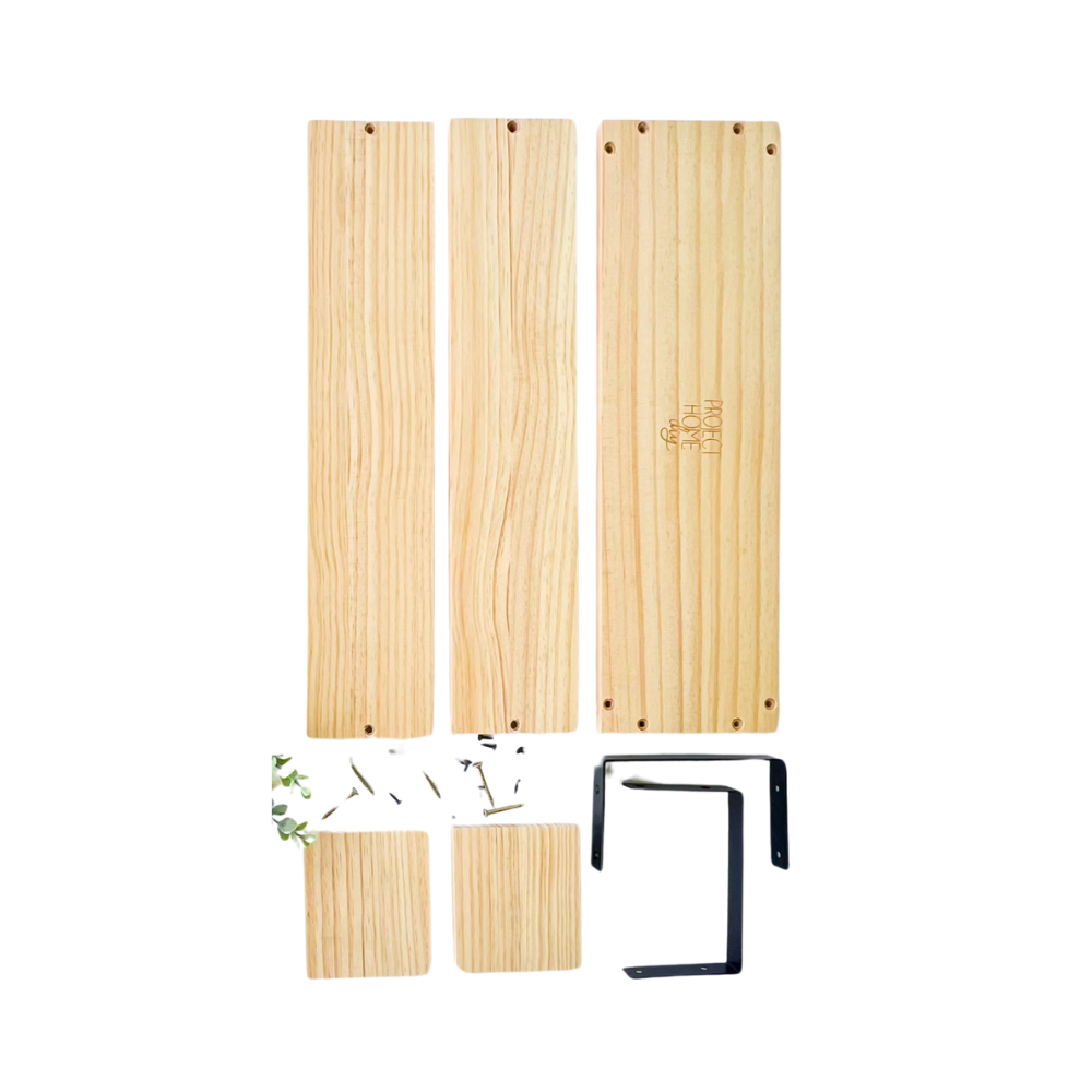 Wood Box w/ Black Metal | Bulk Buy Decor Reversible Hand Towel | Towel Collective | Cody, WY