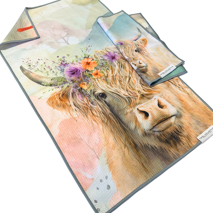 Jenny From the Highest Land | Waffle Weave Microfiber Towels Kitchen & Bath