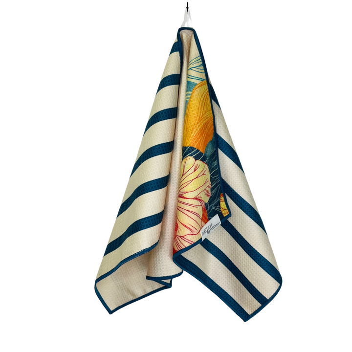 Japanese Mountain | Waffle Weave Microfiber Towels Kitchen & Bath Hand Towels Reversible Hand Towel | Towel Collective | Cody, WY