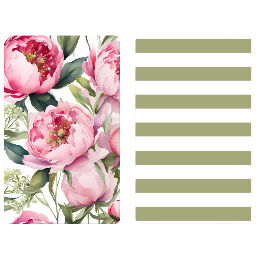 Peony Paradise | Waffle Weave Microfiber Towels Kitchen & Bath