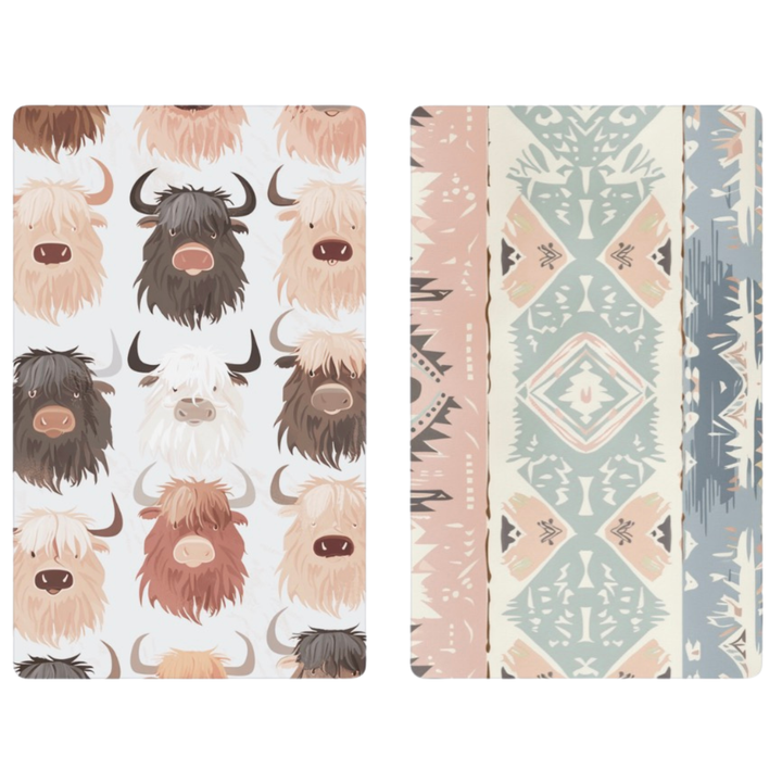 Aztec Herd | Waffle Weave Microfiber Towels Kitchen & Bath