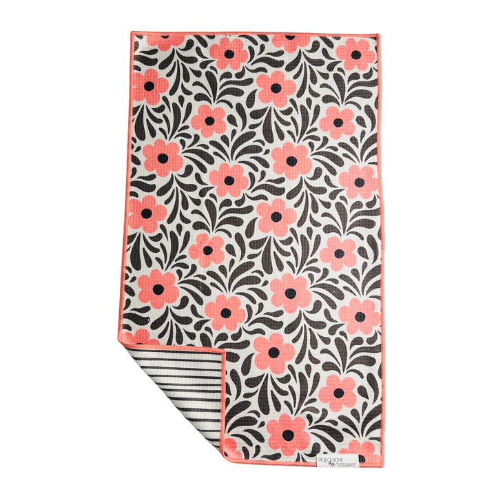 Posy Pastime | Waffle Weave Microfiber Towels Kitchen & Bath Hand Towels Reversible Hand Towel | Towel Collective | Cody, WY