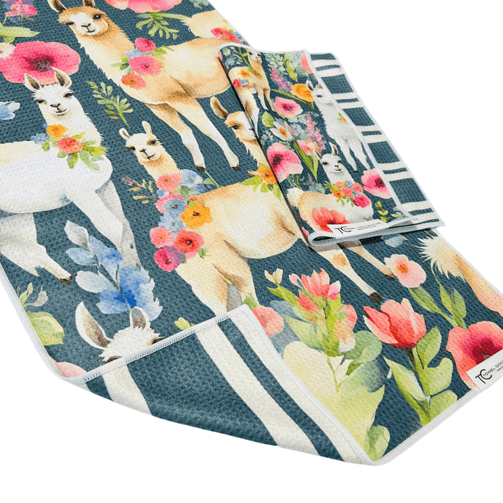 Too Pretty to Spit | Waffle Weave Microfiber Towels Kitchen & Bath Hand Towels Reversible Hand Towel | Towel Collective | Cody, WY