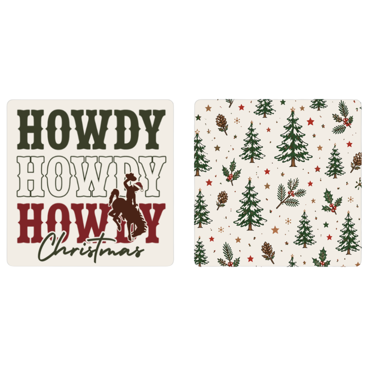 Howdy Santa | Waffle Weave Microfiber Towels Kitchen & Bath
