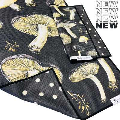 Fungi & Dot | Waffle Weave Microfiber Towels Kitchen & Bath