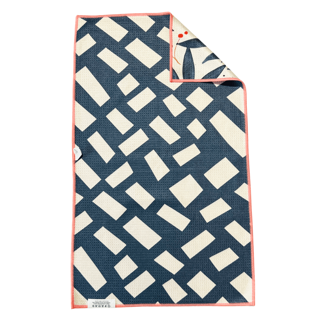 Scribble & Bloom | Waffle Weave Microfiber Towels Kitchen & Bath Hand Towels Reversible Hand Towel | Towel Collective | Cody, WY