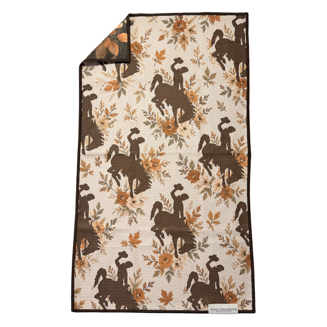 Bucking Fall | Waffle Weave Microfiber Towels Kitchen & Bath