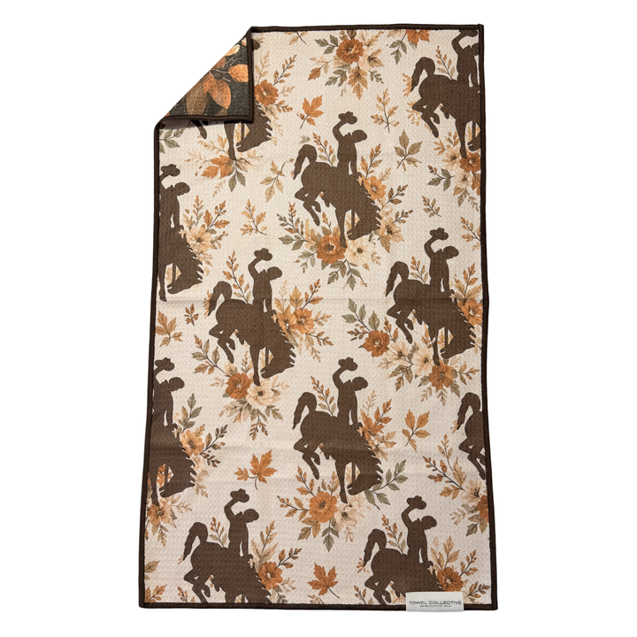 Bucking Fall | Waffle Weave Microfiber Towels Kitchen & Bath