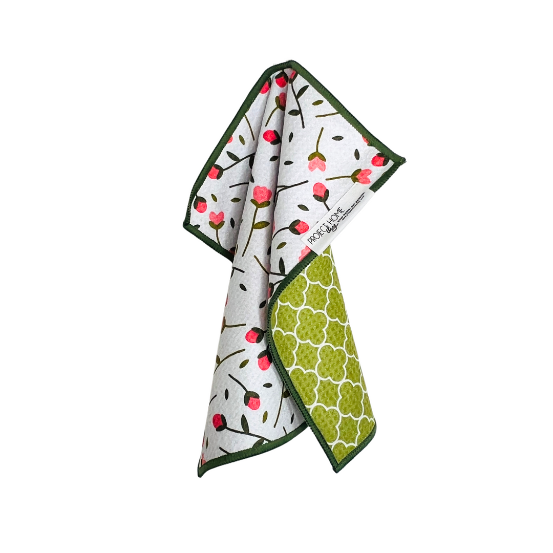 Mini Buds | Waffle Weave Microfiber Towels Kitchen & Bath Hand Towels Reversible Hand Towel | Towel Collective | Cody, WY