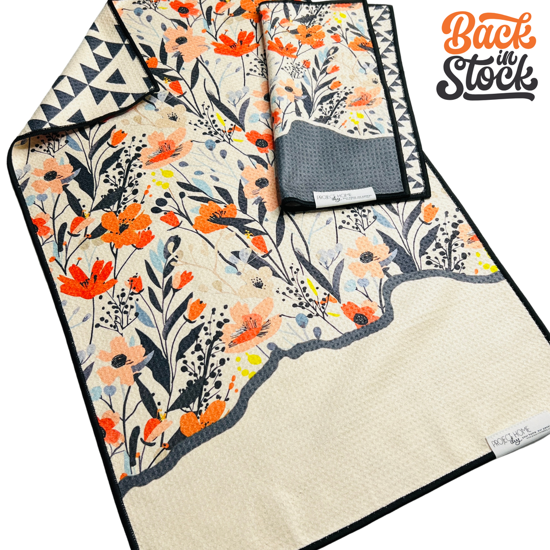 Mountain of Heart | Waffle Weave Microfiber Towels Kitchen & Bath