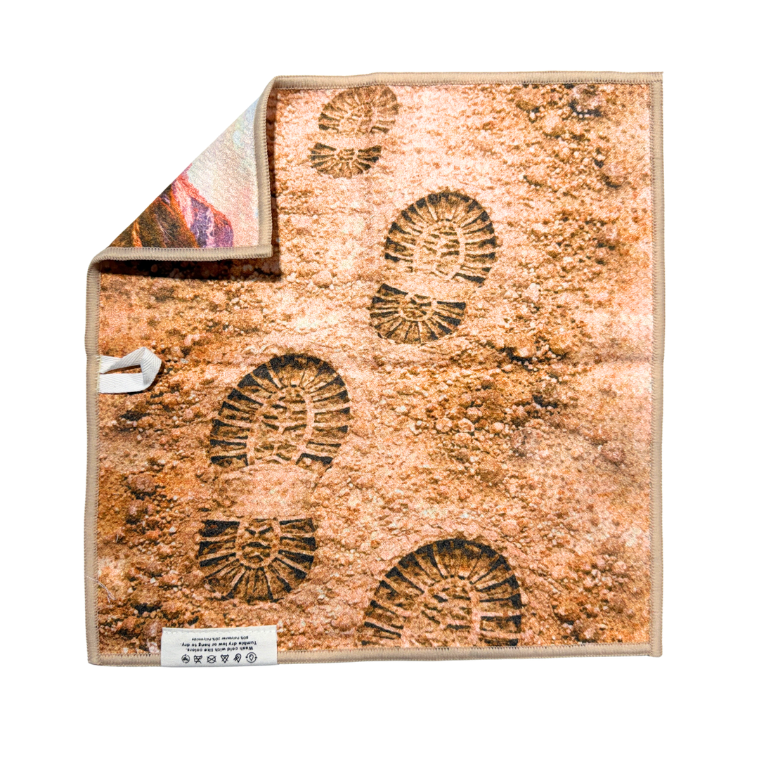 Follow the Ridgeline | Waffle Weave Microfiber Towels Kitchen & Bath