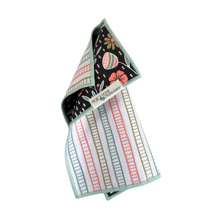 J'aime Pastels | Waffle Weave Microfiber Towels Kitchen & Bath Hand Towels Reversible Hand Towel | Towel Collective | Cody, WY