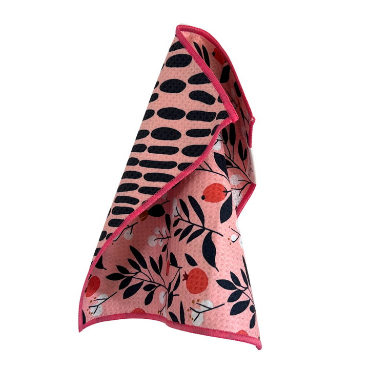 Pom-tastic | Waffle Weave Microfiber Towels Kitchen & Bath Hand Towels Reversible Hand Towel | Towel Collective | Cody, WY