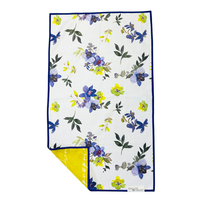 Find Your Calm | Waffle Weave Microfiber Towels Kitchen & Bath Hand Towels Reversible Hand Towel | Towel Collective | Cody, WY