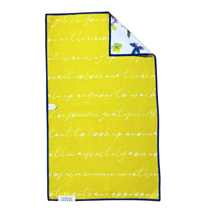 Find Your Calm | Waffle Weave Microfiber Towels Kitchen & Bath Hand Towels Reversible Hand Towel | Towel Collective | Cody, WY