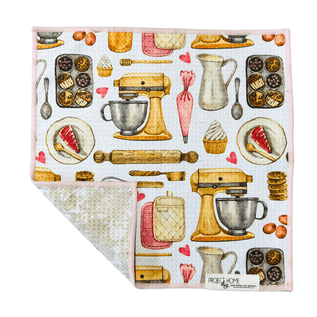Baked Dreams | Waffle Weave Microfiber Towels Kitchen & Bath Hand Towels Reversible Hand Towel | Towel Collective | Cody, WY