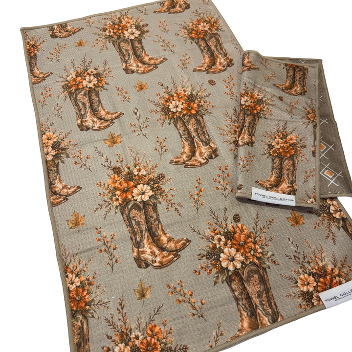 Fall Boots | Waffle Weave Microfiber Towels Kitchen & Bath