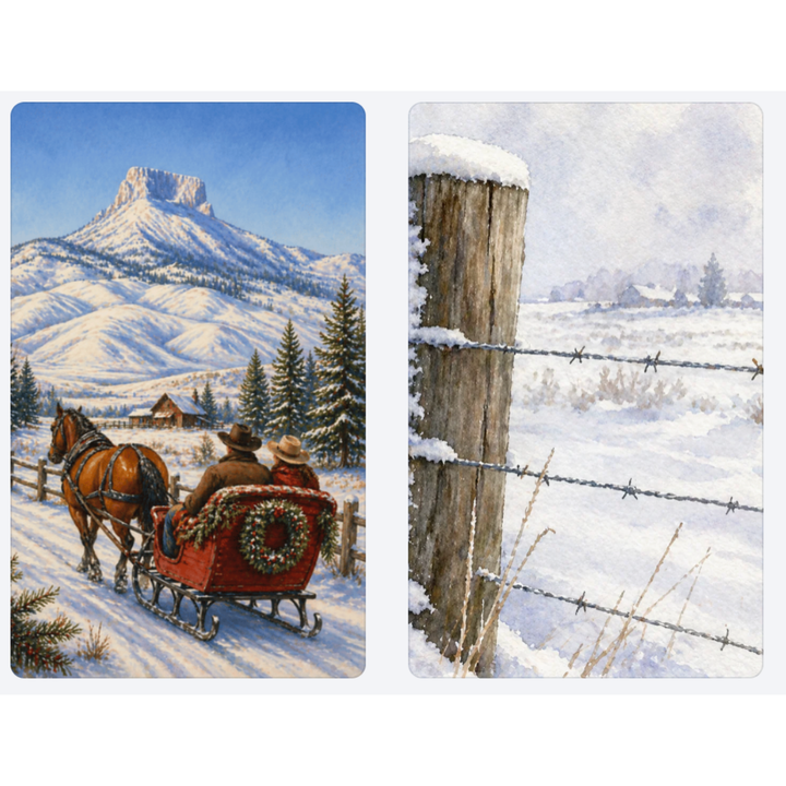 Sleigh Ride | Waffle Weave Microfiber Towels Kitchen & Bath