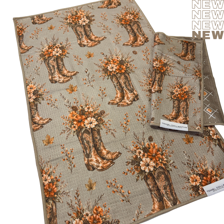 Fall Boots | Waffle Weave Microfiber Towels Kitchen & Bath