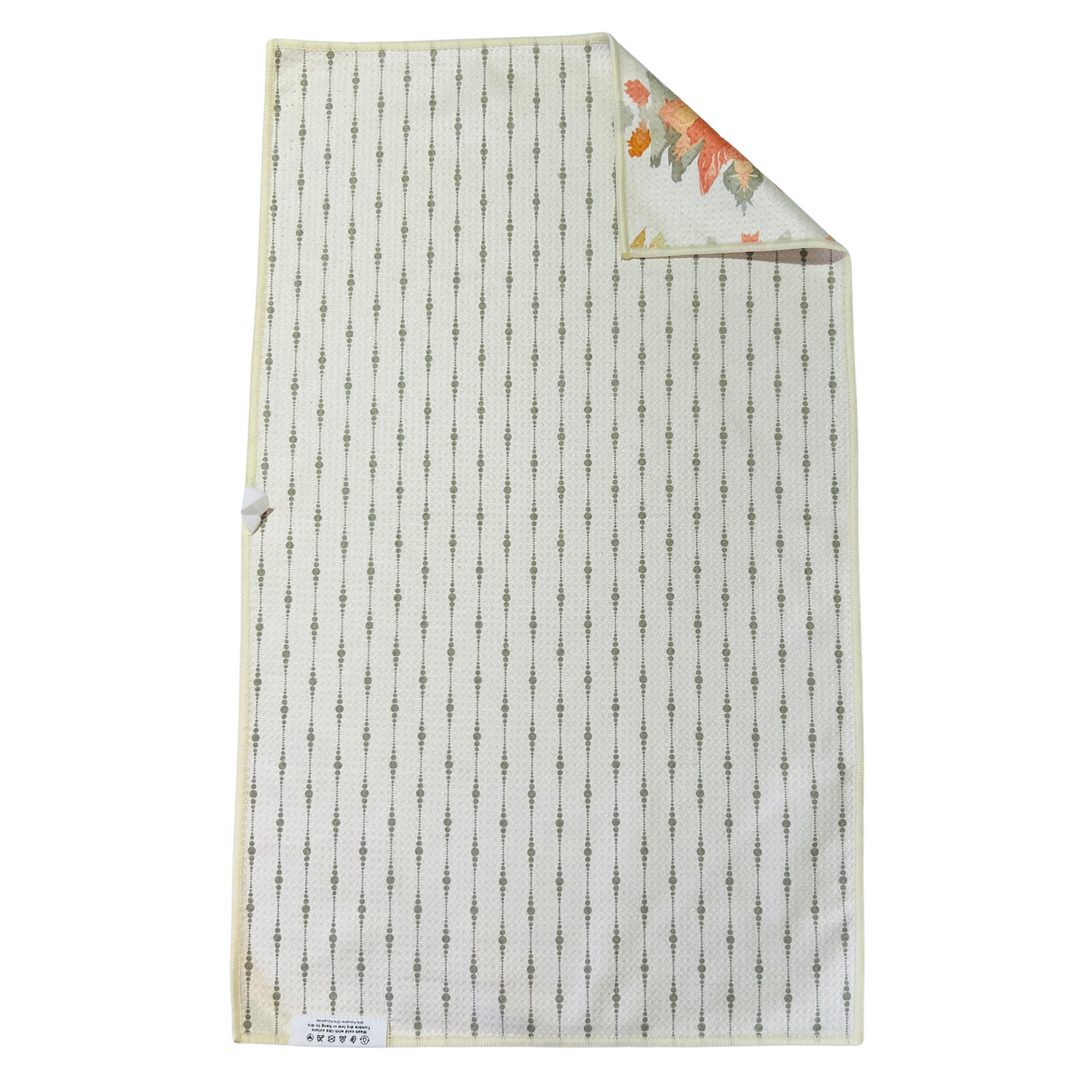 Desert Ikat | Waffle Weave Microfiber Towels Kitchen & Bath Hand Towels Reversible Hand Towel | Towel Collective | Cody, WY