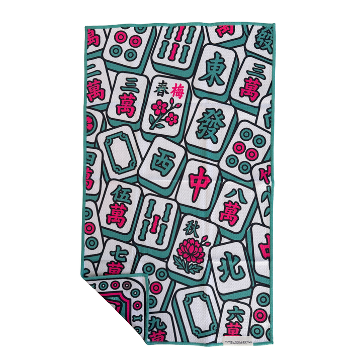 Mahj Time | Waffle Weave Microfiber Towels Kitchen & Bath