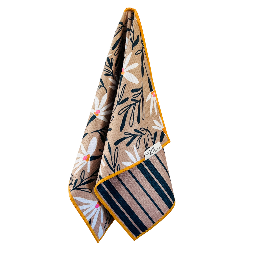 Daisy Do | Waffle Weave Microfiber Towels Kitchen & Bath Hand Towels Reversible Hand Towel | Towel Collective | Cody, WY