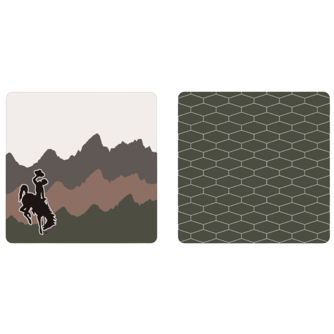 Adobe Cowboy | Waffle Weave Microfiber Towels Kitchen & Bath Reversible Hand Towel | Towel Collective | Cody, WY