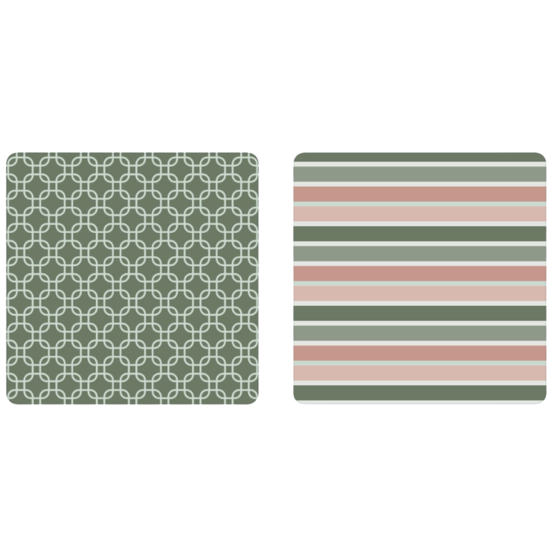 Modern Stripe | Waffle Weave Microfiber Towels Kitchen & Bath (Feb Subscription) Reversible Hand Towel | Towel Collective | Cody, WY