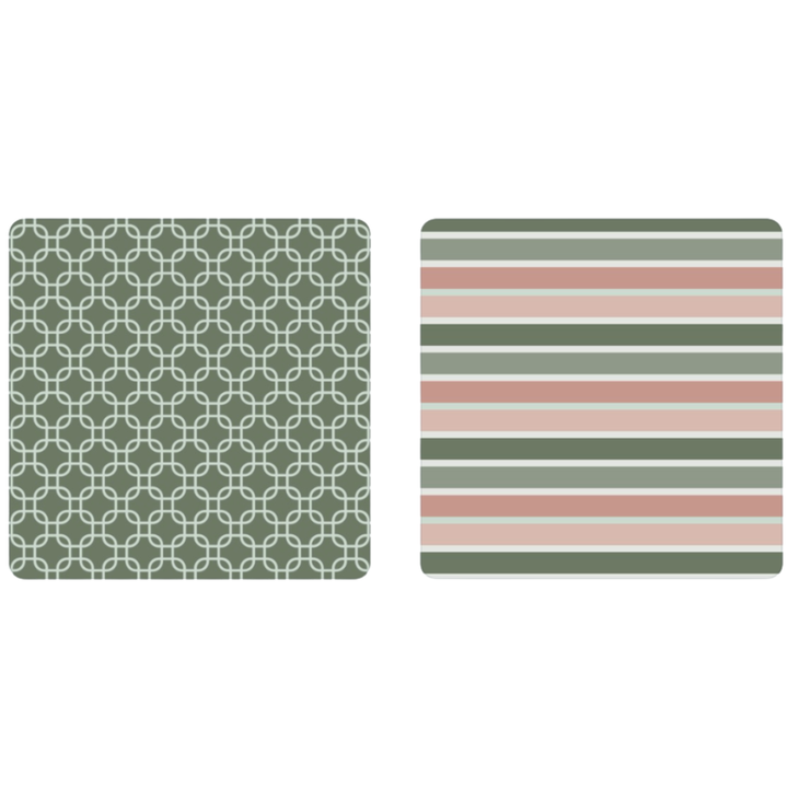 Modern Stripe | Waffle Weave Microfiber Towels Kitchen & Bath (Feb Subscription) Reversible Hand Towel | Towel Collective | Cody, WY