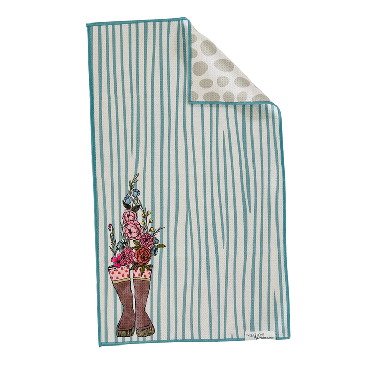 AK Life | Waffle Weave Microfiber Towels Kitchen & Bath Hand Towels Reversible Hand Towel | Towel Collective | Cody, WY