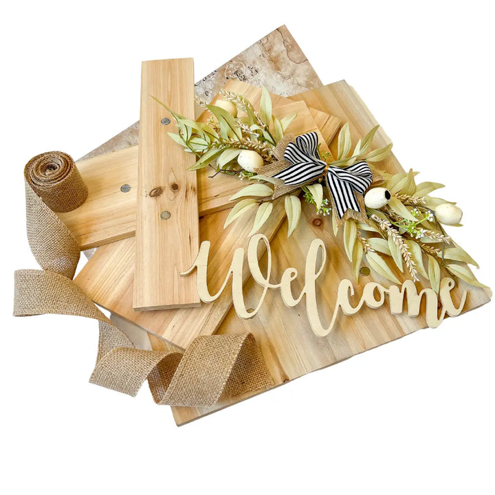 Seize the Door | Interchangeable Door Sign | Welcome Decor Reversible Hand Towel | Towel Collective | Cody, WY