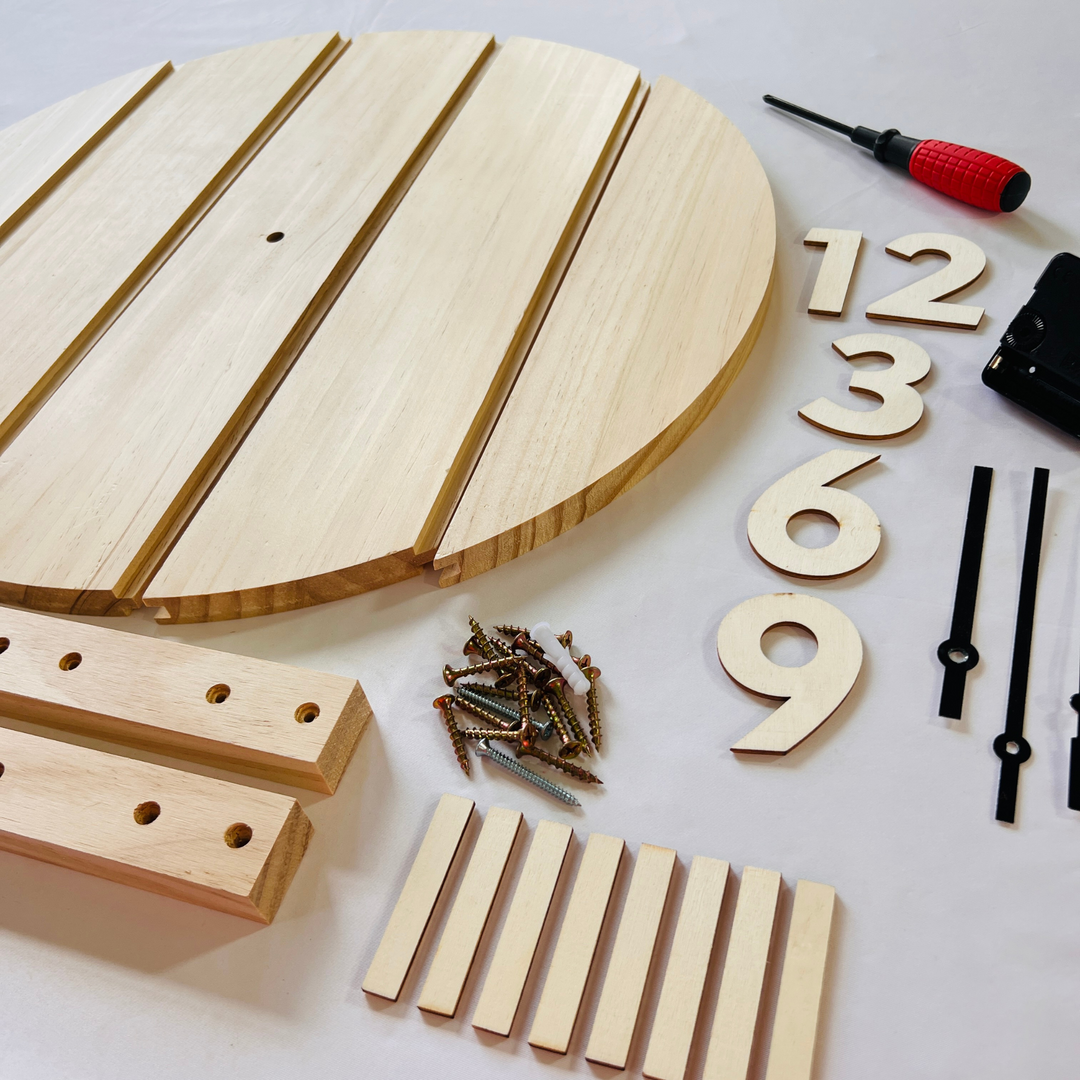 16" Tongue & Groove Clock | Bulk Buy Decor Reversible Hand Towel | Towel Collective | Cody, WY