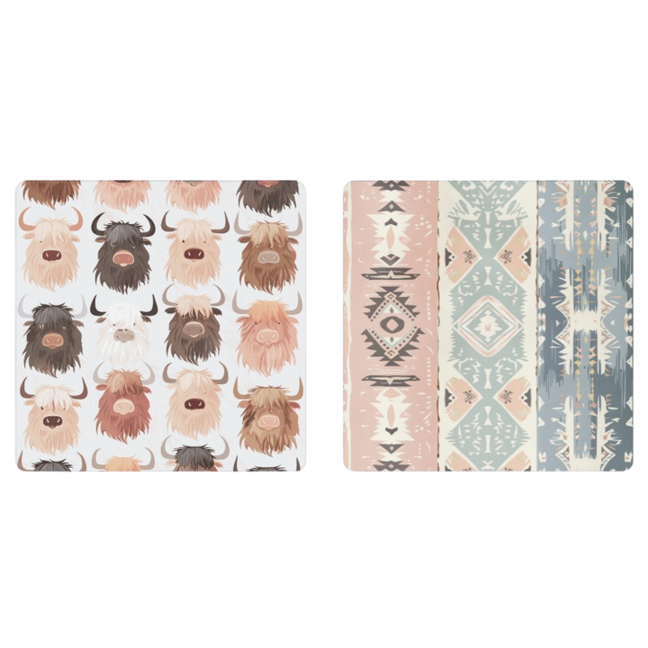 Aztec Herd | Waffle Weave Microfiber Towels Kitchen & Bath