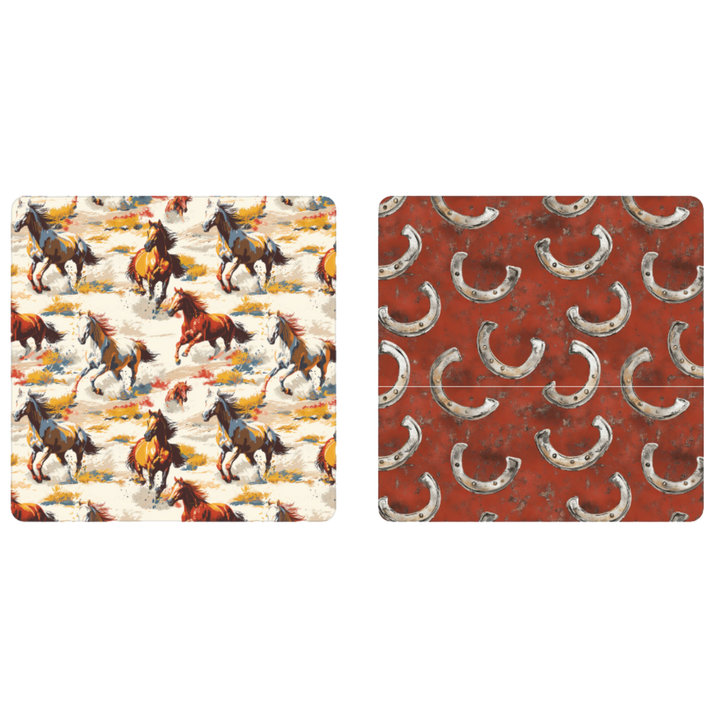 Horse Country | Waffle Weave Microfiber Towels Kitchen & Bath Hand Towels Reversible Hand Towel | Towel Collective | Cody, WY