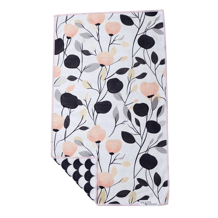 Soft Petals | Waffle Weave Microfiber Towels Kitchen & Bath Hand Towels Reversible Hand Towel | Towel Collective | Cody, WY