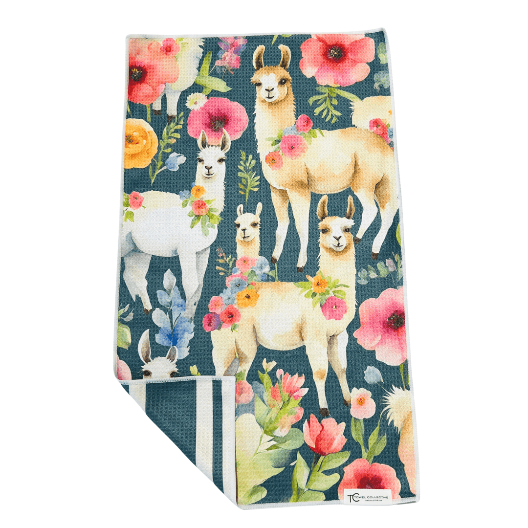 Too Pretty to Spit | Waffle Weave Microfiber Towels Kitchen & Bath Hand Towels Reversible Hand Towel | Towel Collective | Cody, WY