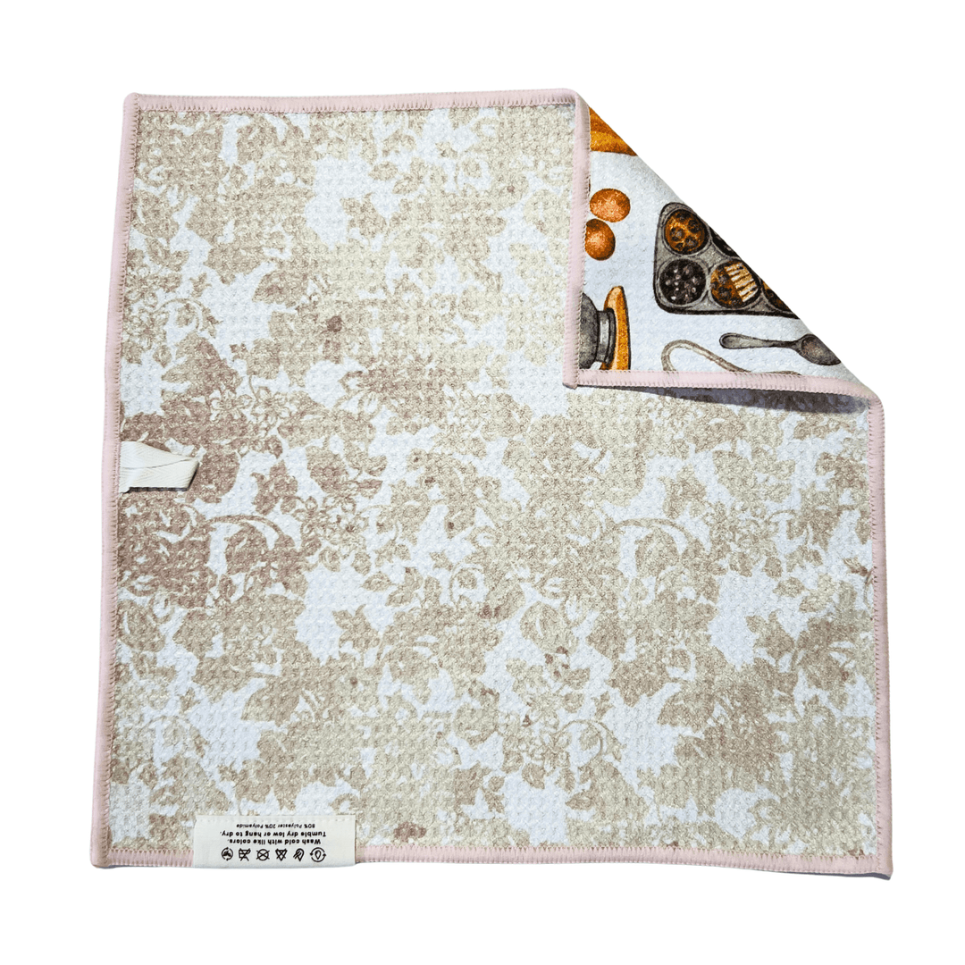 Baked Dreams | Waffle Weave Microfiber Towels Kitchen & Bath Hand Towels Reversible Hand Towel | Towel Collective | Cody, WY
