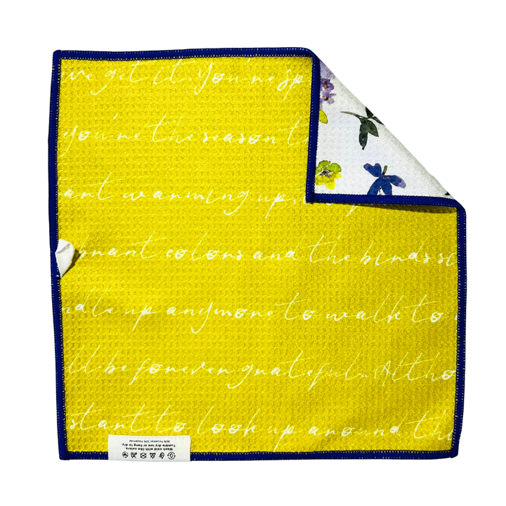 Find Your Calm | Waffle Weave Microfiber Towels Kitchen & Bath Hand Towels Reversible Hand Towel | Towel Collective | Cody, WY