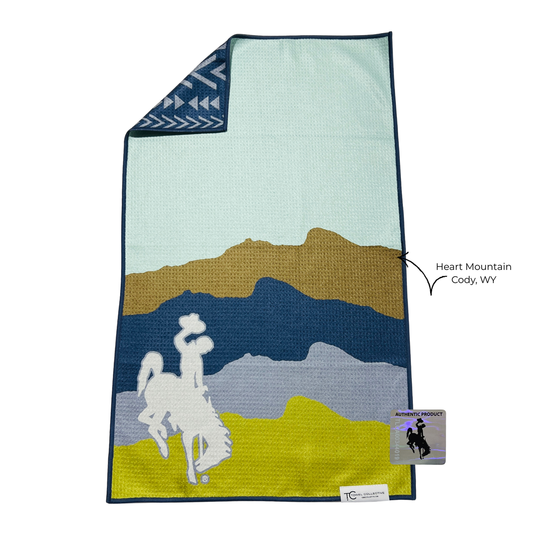 Midnight Cowboy | Waffle Weave Microfiber Towels Kitchen & Bath - Hand Towel Reversible Hand Towel | Towel Collective | Cody, WY