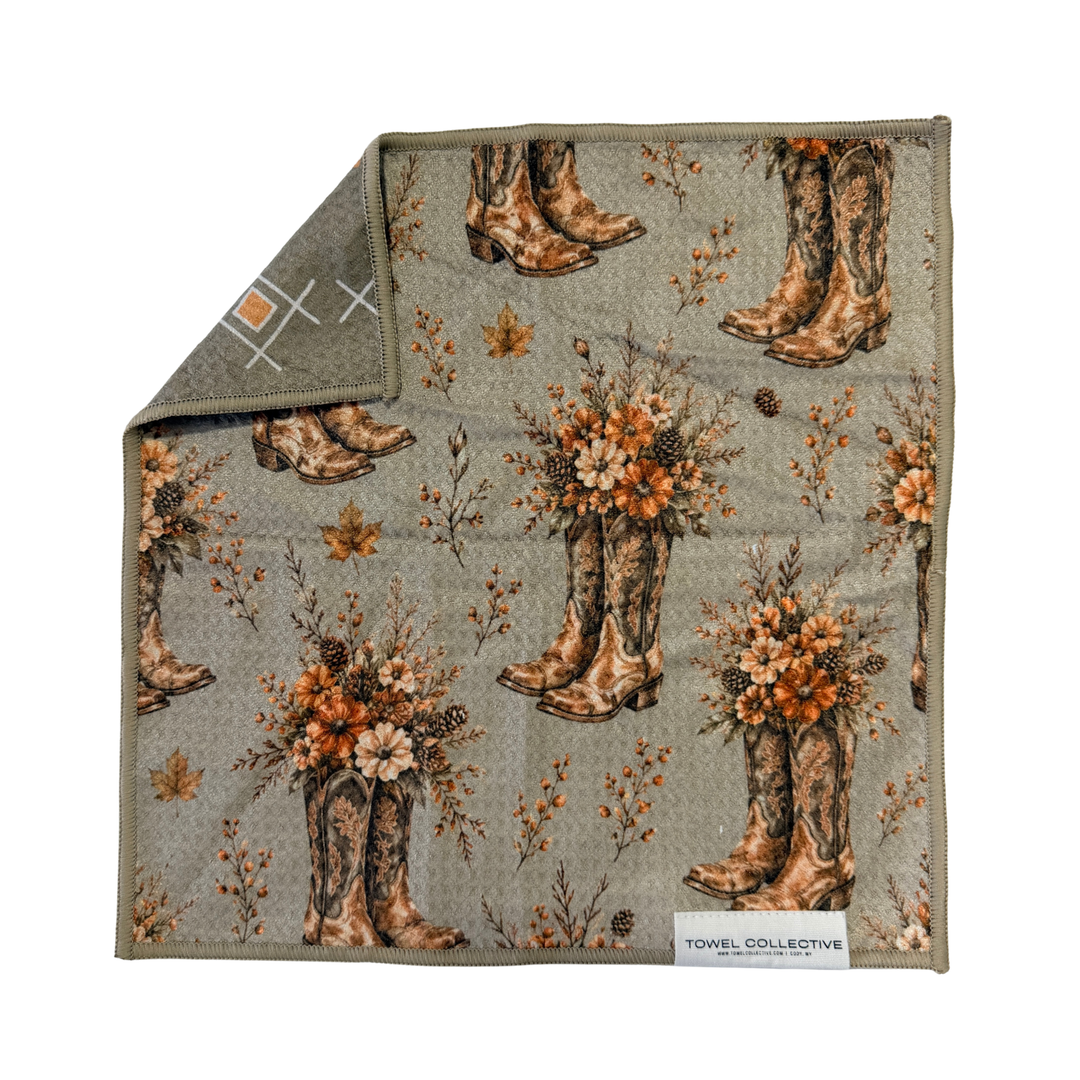 Fall Boots | Waffle Weave Microfiber Towels Kitchen & Bath