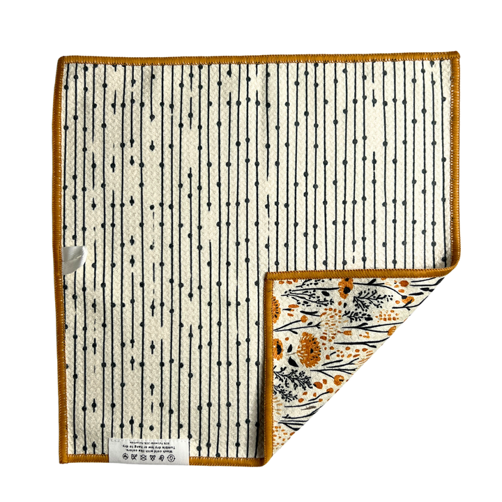 Marigold Mania | Waffle Weave Microfiber Towels Kitchen & Bath Hand Towels Reversible Hand Towel | Towel Collective | Cody, WY