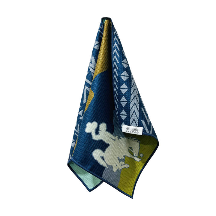 Midnight Cowboy | Waffle Weave Microfiber Towels Kitchen & Bath Reversible Hand Towel | Towel Collective | Cody, WY