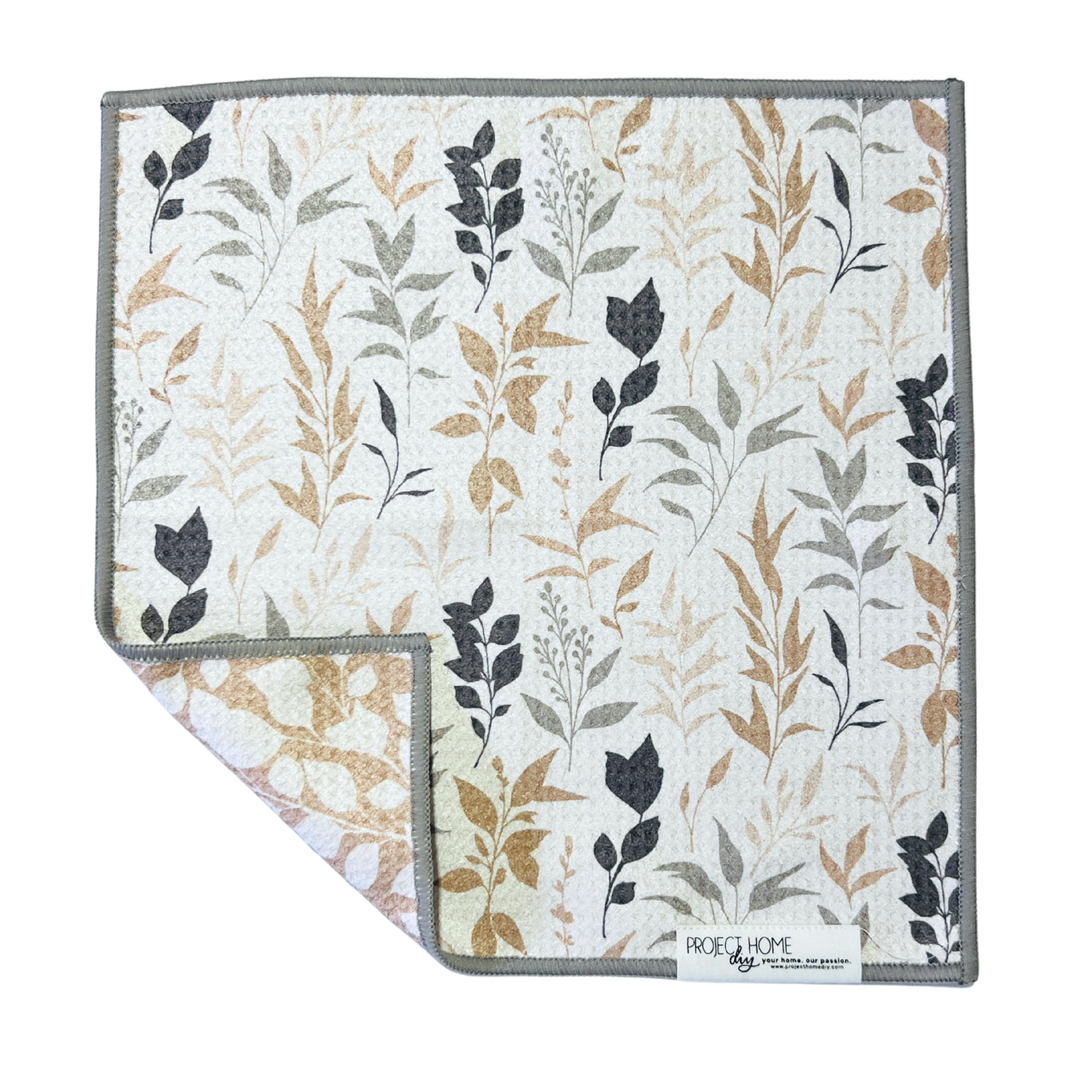 Whisper Blooms | Waffle Weave Microfiber Towels Kitchen & Bath Hand Towels Reversible Hand Towel | Towel Collective | Cody, WY