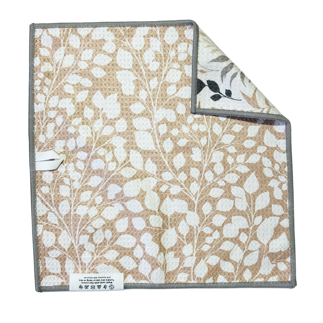 Whisper Blooms | Waffle Weave Microfiber Towels Kitchen & Bath Hand Towels Reversible Hand Towel | Towel Collective | Cody, WY